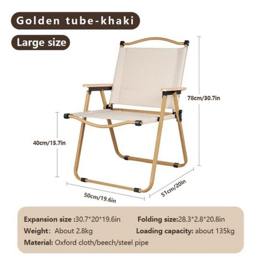 Folding Camping Chairs Portable Outdoor Chairs Beach Chairs - Fansee Australia