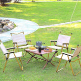 Folding Camping Chairs Portable Outdoor Chairs Beach Chairs - Fansee Australia