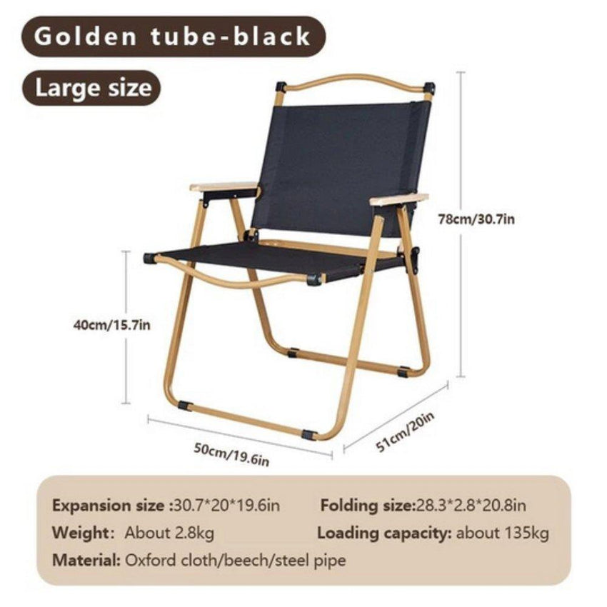 Folding Camping Chairs Portable Outdoor Chairs Beach Chairs - Fansee Australia