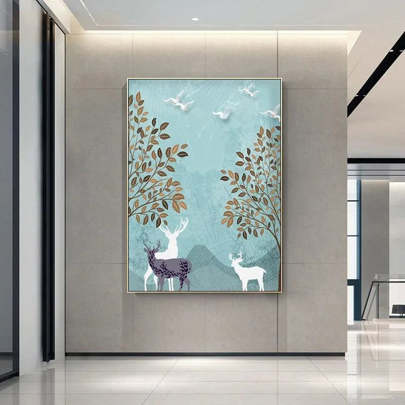 Forest Landscape Wall Art Canvas Print - Fansee Australia