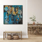 Fragmented Rhythm – Contemporary Geometric Framed Painting Wall Art - Fansee Australia