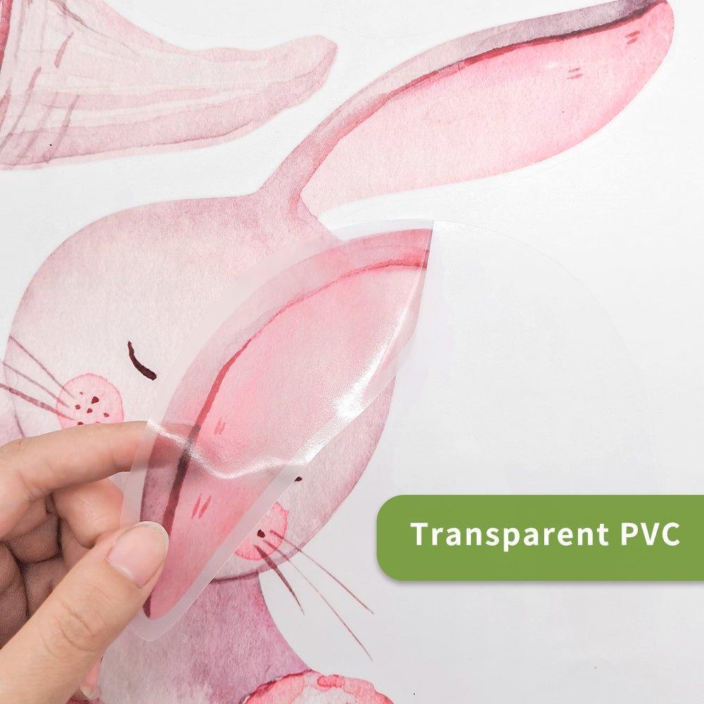 Fun Loving Bunnies Removable Wall Stickers - Fansee Australia