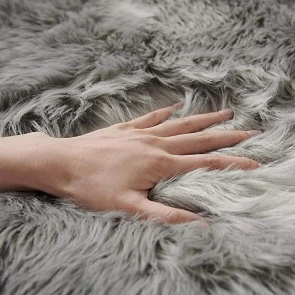 Fuzzy Faux Sheepskin Fur Rugs (60x180cm) - Fansee Australia
