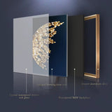 Golden Crystal Butterfly Duo Framed Wall Art - Fansee Australia