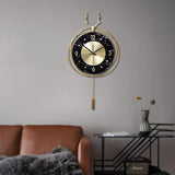 Golden Deer Head Luxury Wall Clock - Fansee Australia