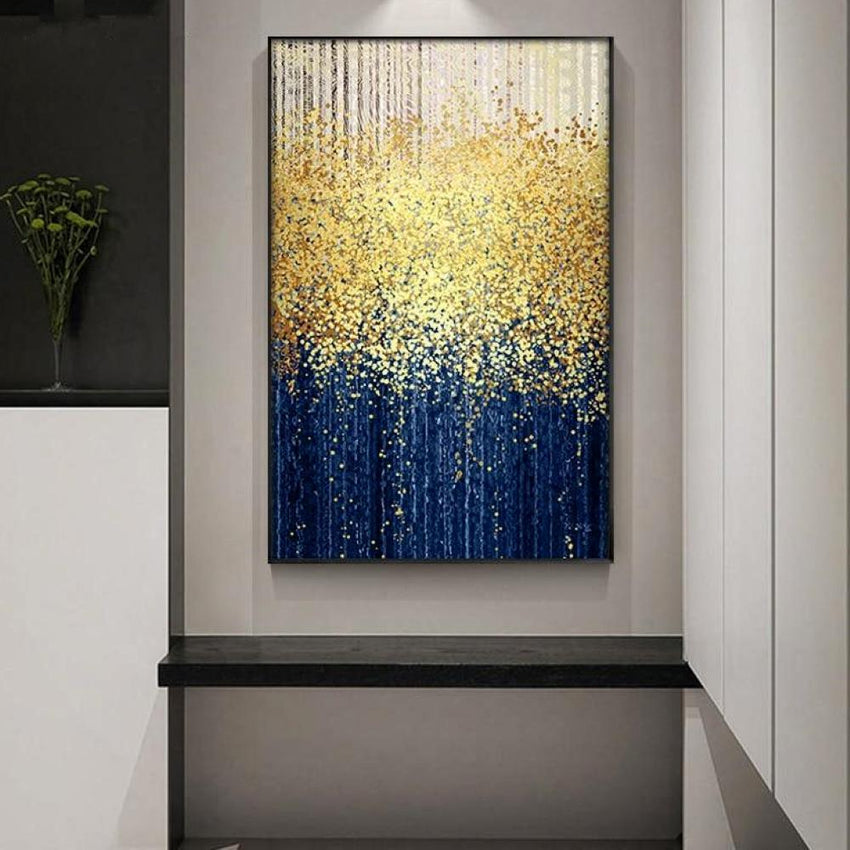 Golden Drizzle Wall Art Print - Fansee Australia