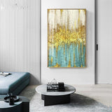 Golden Drizzle Wall Art Print - Fansee Australia