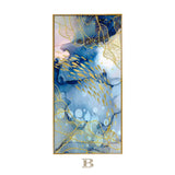 Golden Fish Symphony Abstract Framed Wall Art - Fansee Australia