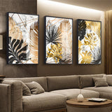 Golden Leaf Wall Art Prints - Fansee Australia