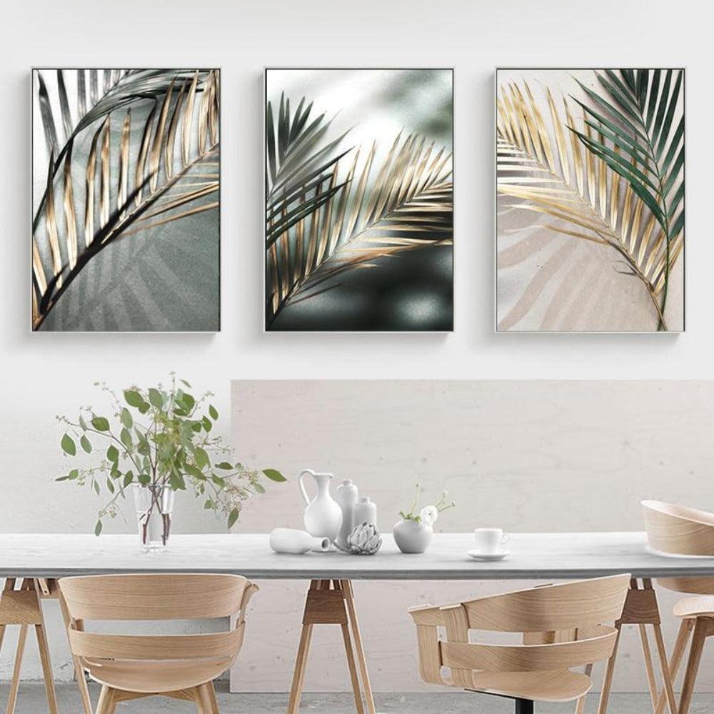 Palm leaf wall art hotsell