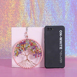 Gorgeous Handmade Crystal Stone Tree Wall Art - Fansee Australia