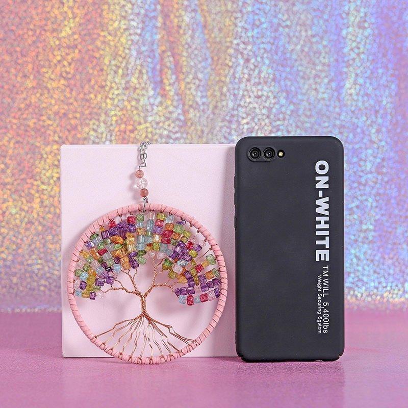 Gorgeous Handmade Crystal Stone Tree Wall Art - Fansee Australia