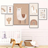 Gorgeous Nursery Wall Art Canvas Prints (40x60cm) - Fansee Australia