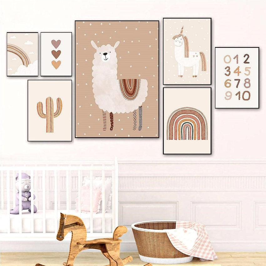 Gorgeous Nursery Wall Art Canvas Prints (40x60cm) - Fansee Australia