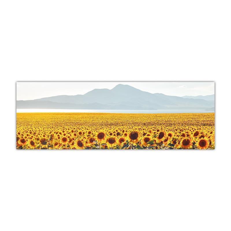 Gorgeous Sunflower Landscape Canvas Prints (50x150cm) - Fansee Australia