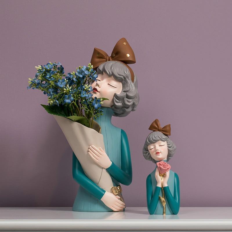 Green Pretty Girl Vase - Fansee Australia