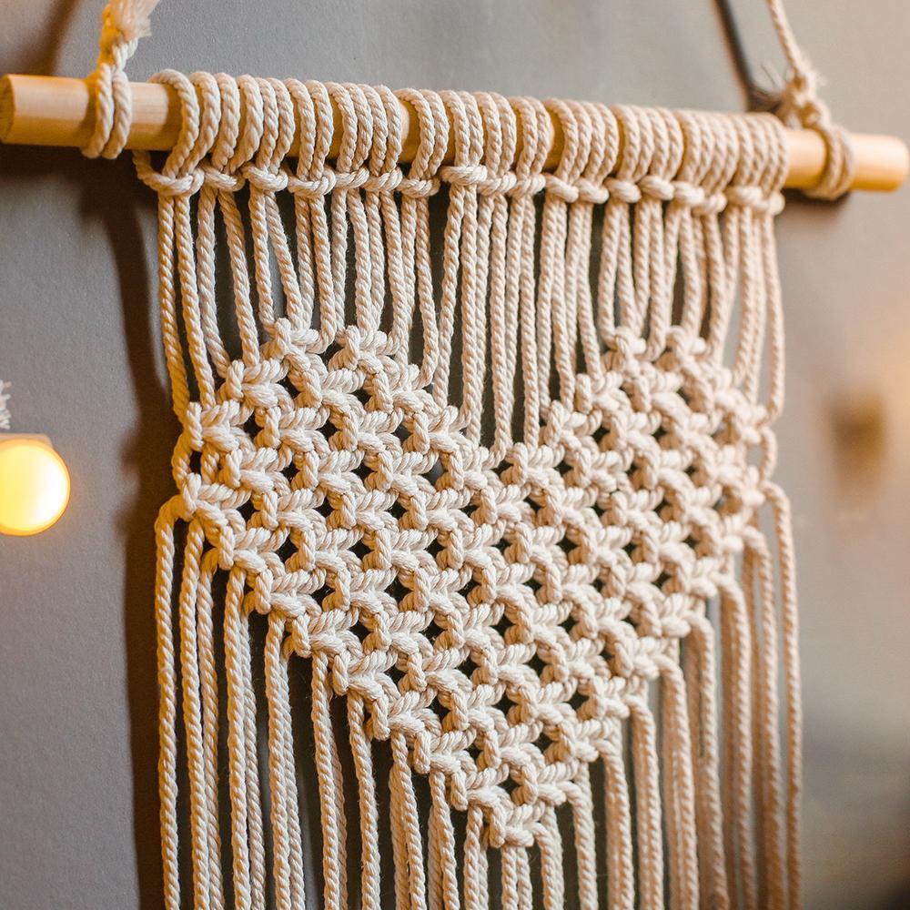 Hand Woven Macrame Tapestry Wall Hanging - Fansee Australia