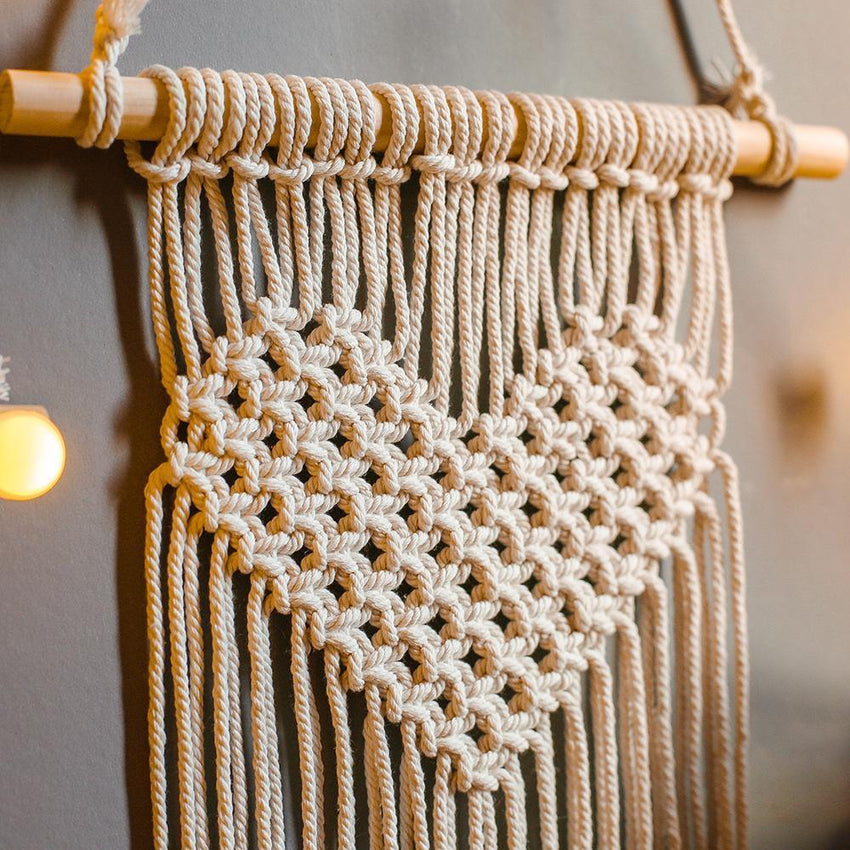 Hand Woven Macrame Tapestry Wall Hanging - Fansee Australia