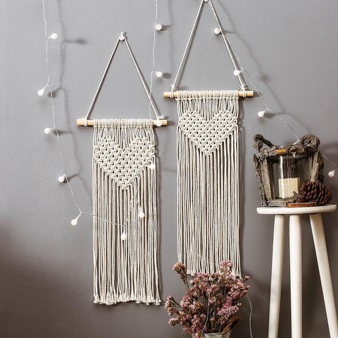 Hand Woven Macrame Tapestry Wall Hanging - Fansee Australia