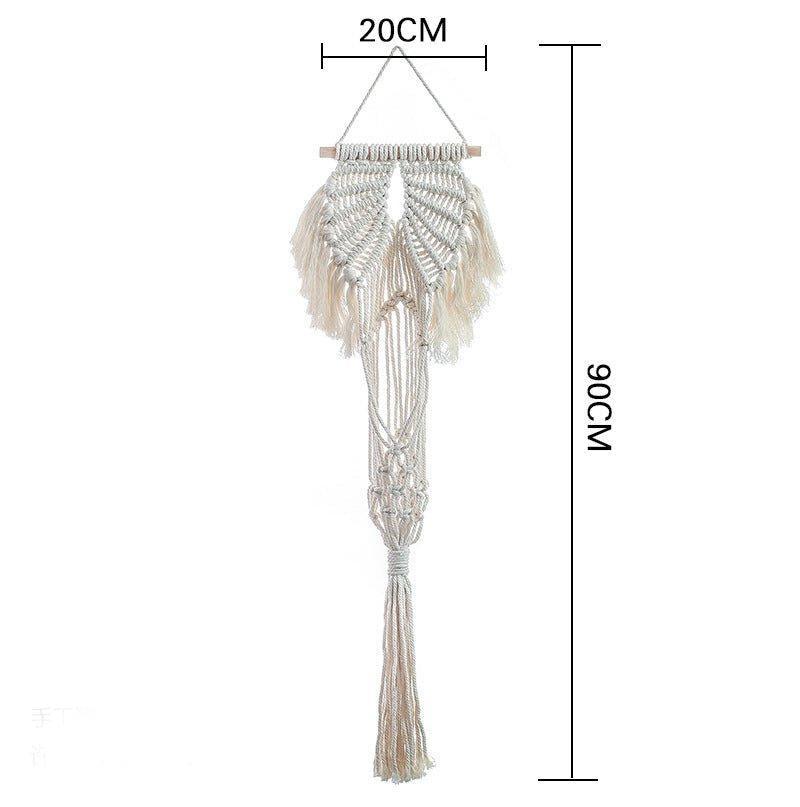 Handmade Angel Wings Macrame Plant Hanger - Fansee Australia