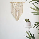 Handmade Macrame Boho Wall Hanging Art Decor with Tassel - Fansee Australia