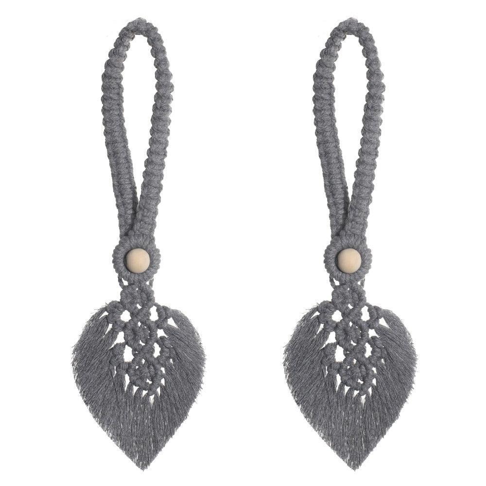 Handmade Macrame Curtain Tieback Set - Fansee Australia