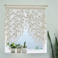 Handmade Macrame Window Leaf Curtain - Fansee Australia