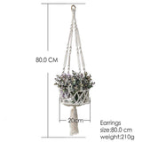 Handwoven Macrame Hanging Planter - Fansee Australia