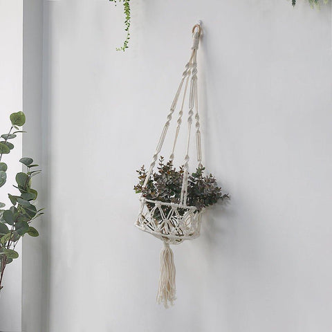 Handwoven Macrame Hanging Planter - Fansee Australia