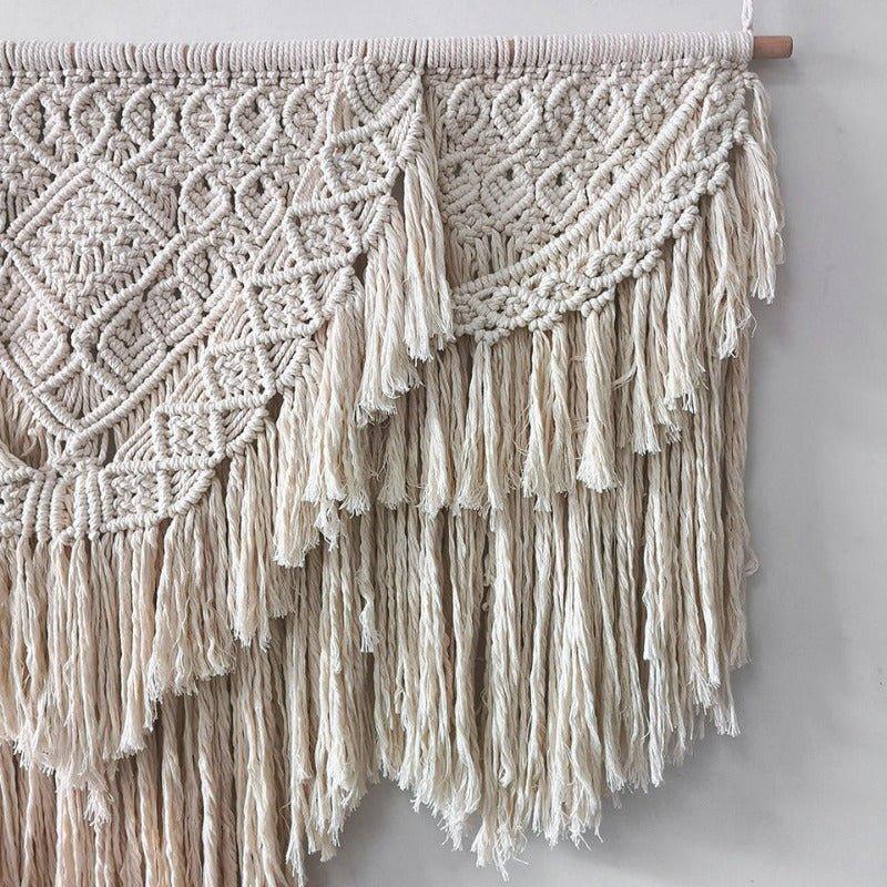 Handwoven Sizable Macrame Wall Hanging Tapestry - Fansee Australia