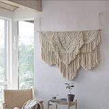 Handwoven Sizable Macrame Wall Hanging Tapestry - Fansee Australia