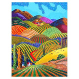 Hillside Painting With Diamonds Kit (45x60cm) - Fansee Australia