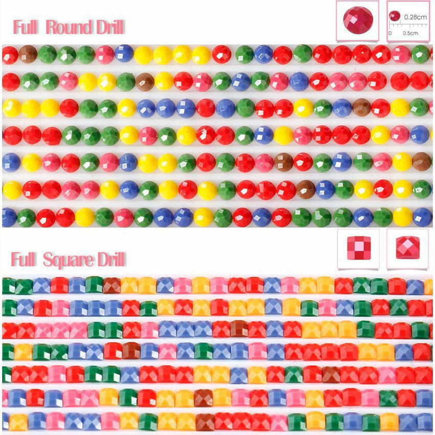 Hillside Painting With Diamonds Kit (45x60cm) - Fansee Australia