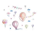 Hot Air Balloon Wall Sticker for Nursery Decor - Fansee Australia