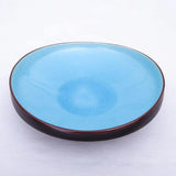 Ice Crackle Glaze Serving Bowl 26 cm - Aqua d'Amour (2 Piece Set) - Fansee Australia