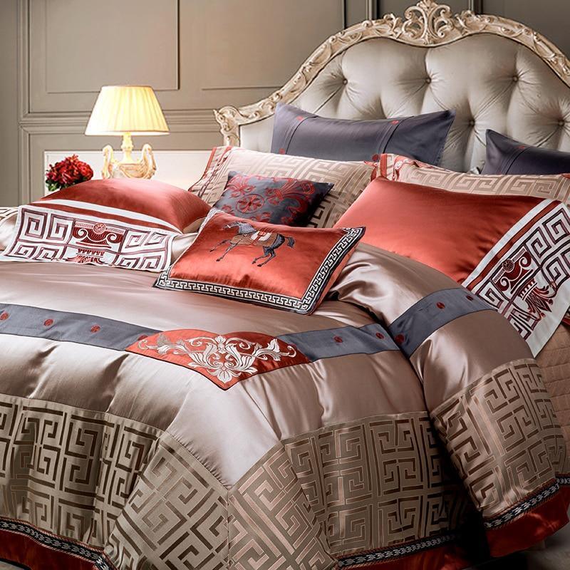 Jacquard Luxury Bed Linen Set - Fansee Australia