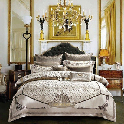 Jacquard Luxury Duvet cover set - Fansee Australia