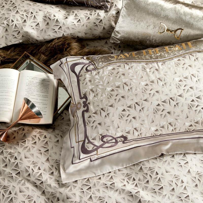 Jacquard Luxury Duvet cover set - Fansee Australia