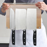 Large Double-Sided Magnetic Knife Block – Freestanding Storage - Fansee Australia