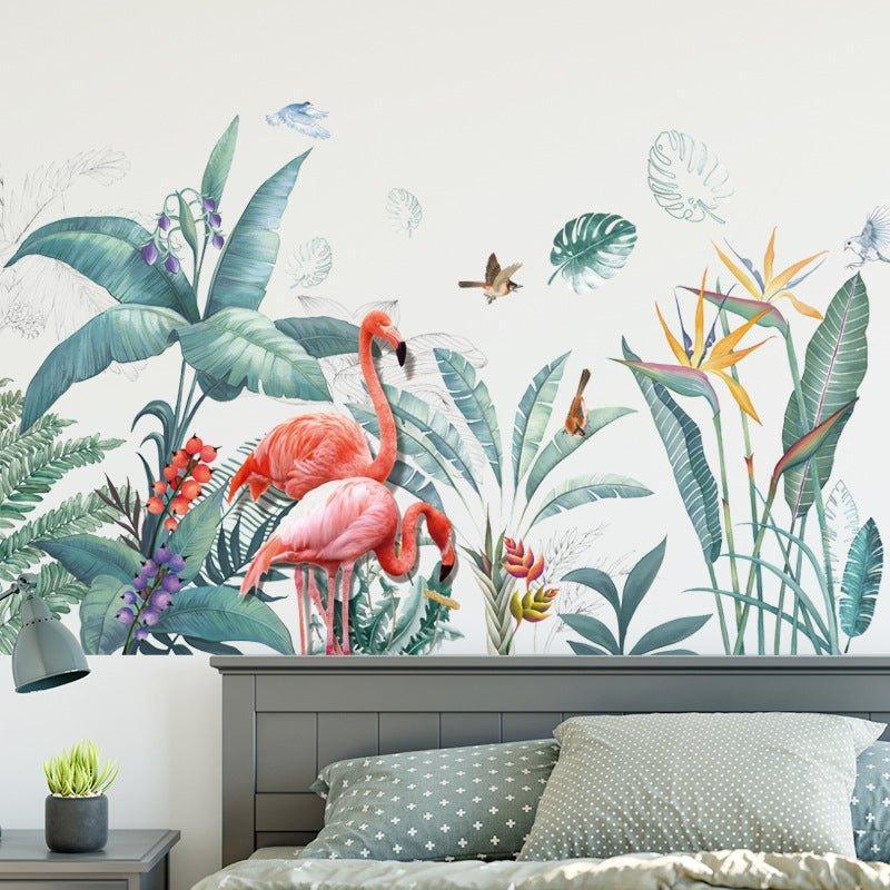 Large Flamingos Wall Decals - Fansee Australia