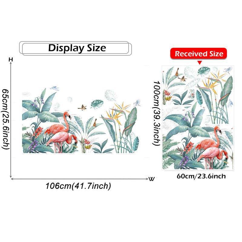 Large Flamingos Wall Decals - Fansee Australia
