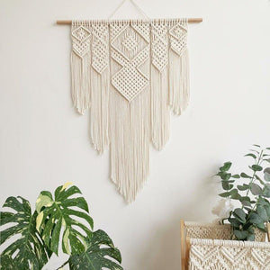 Large Handwoven Boho Macrame Wall Hanging Art Tapestry - Fansee Australia