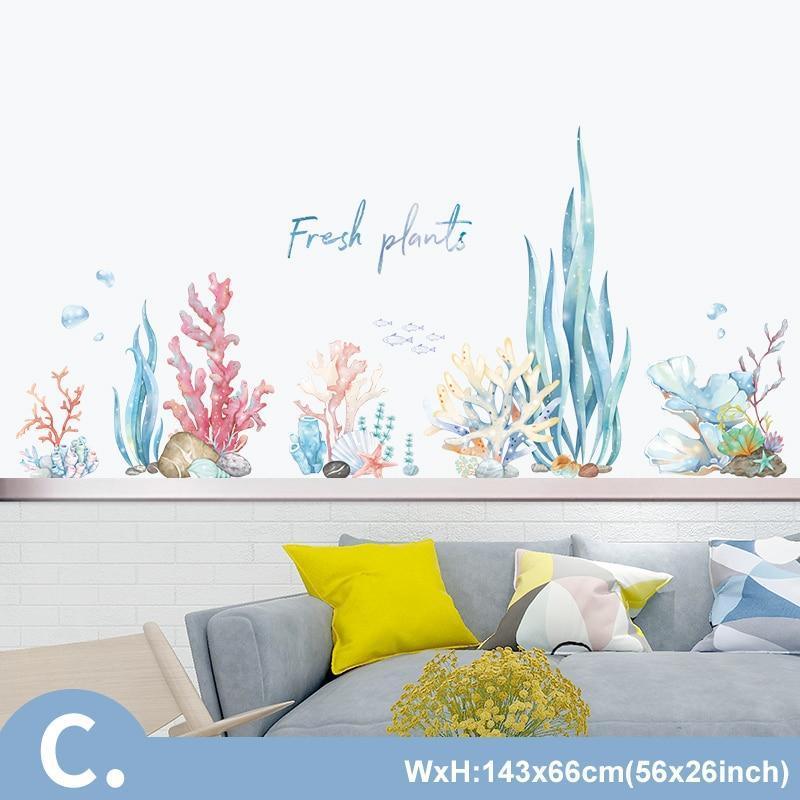 Large Humpback Whale Wall Stickers For Nursery - Fansee Australia