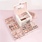 Large Jewellery Box -White Pink - Fansee Australia