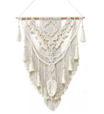 Large Lovingly Handmade Boho Chic Macrame Tassel Wall Hanging - Fansee Australia