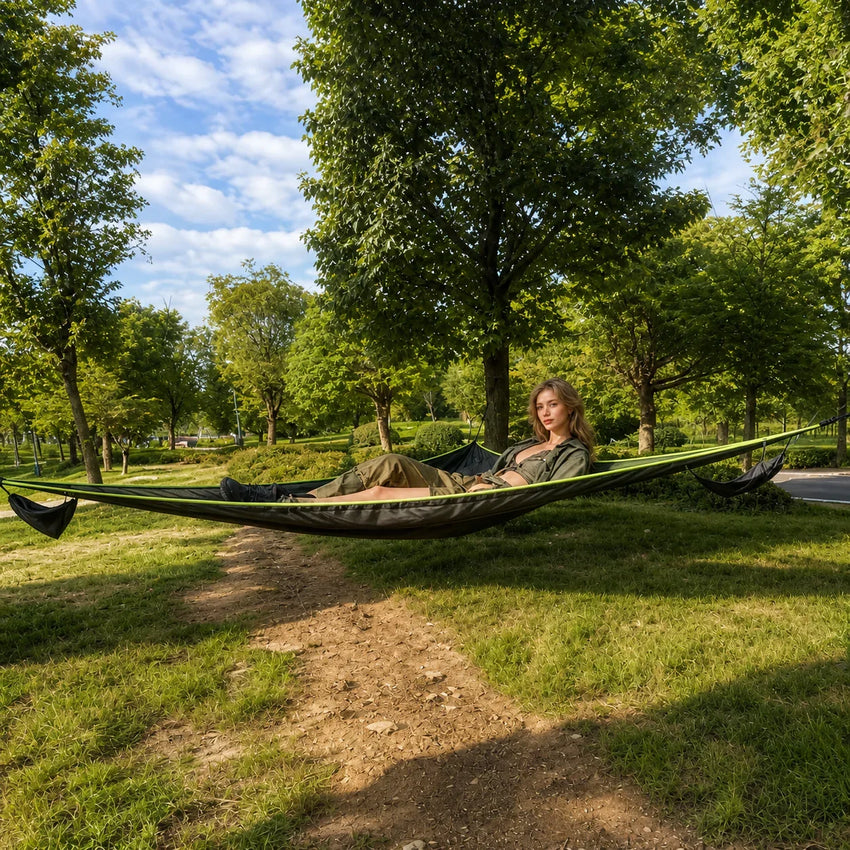 Large Triangle Camping Hammocks - Fansee Australia