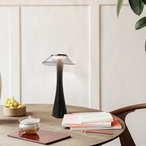 LED Crystal Creative Table Lamp - Black - Fansee Australia