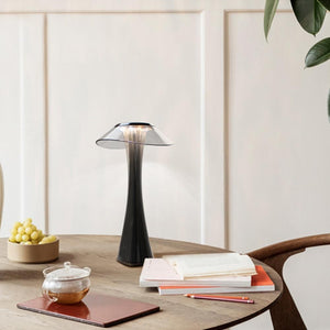 LED Crystal Creative Table Lamp - Black - Fansee Australia