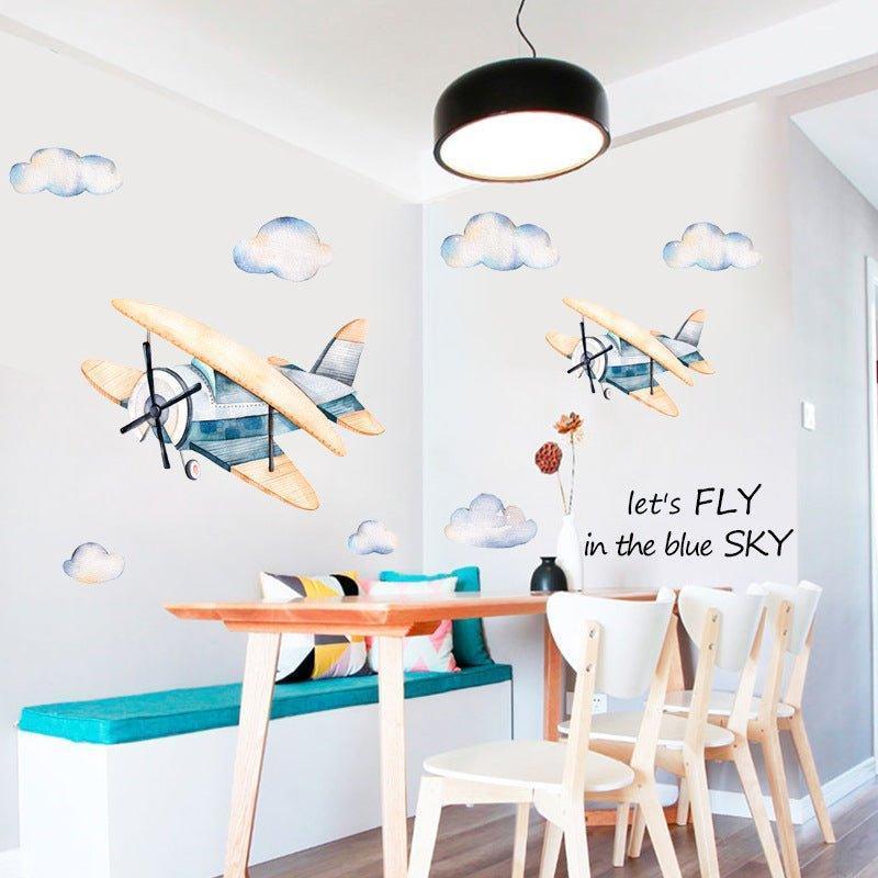 Lets Fly In The Sky Removable Wall Stickers For Nursery - Fansee Australia