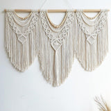 Lovingly Handmade Extra Large Wooden Macrame Wall Hanging - Fansee Australia